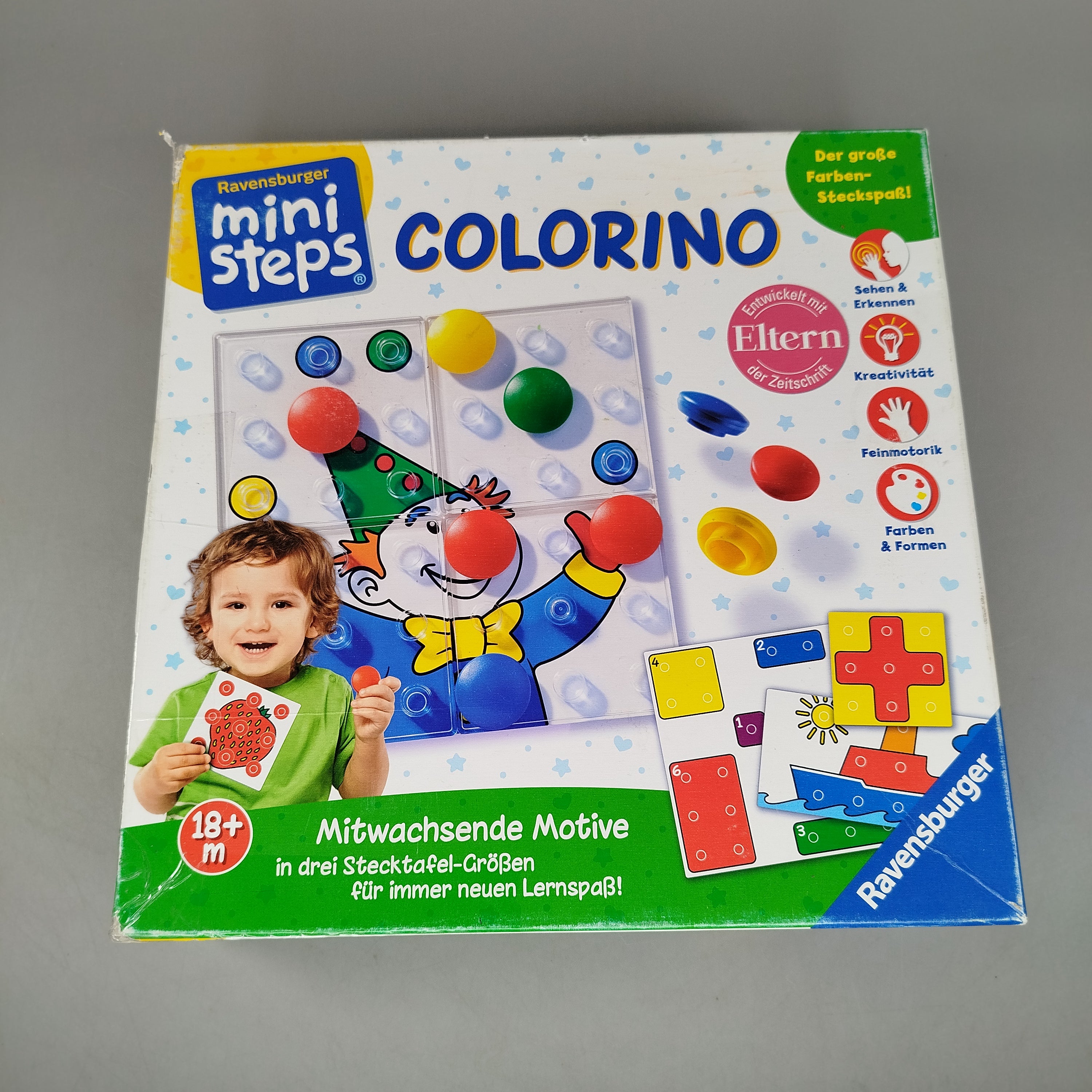 Ravensburger Steckspiel Colorino, wie neu, ab 1 2 3 Jahre | ✅ geprüft